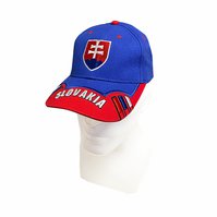 Šiltovka Slovakia trikolóra modrá